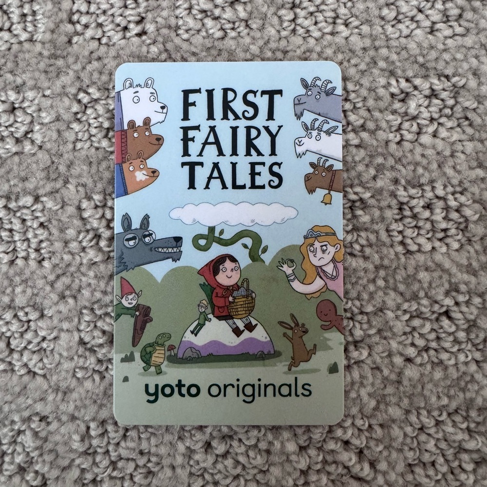 Yoto First Fairy Tales